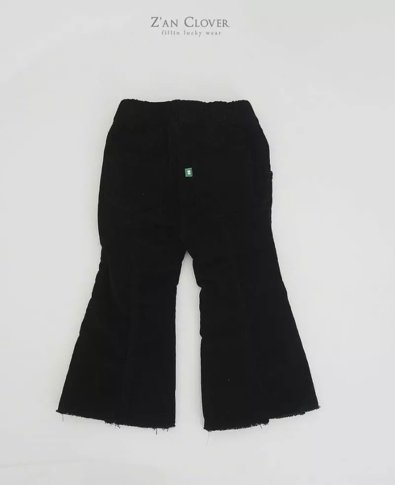 Zan Clover - Korean Children Fashion - #kidsstore - Fleece Rib Pants - 9
