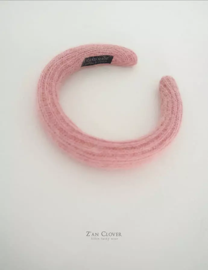 Zan Clover - Korean Children Fashion - #kidsstore - Knit Hairband - 3