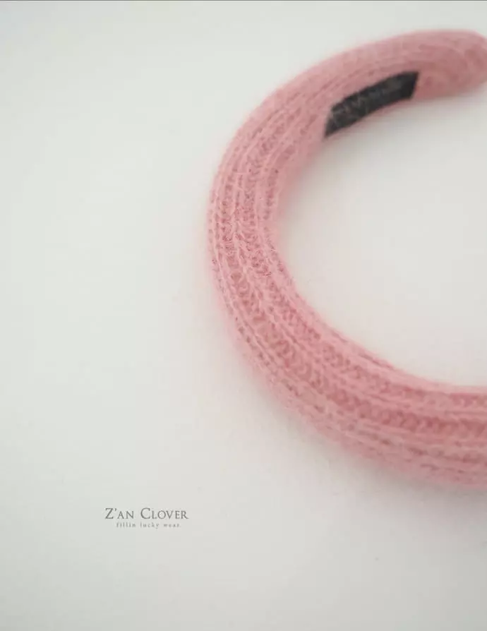 Zan Clover - Korean Children Fashion - #kidsstore - Knit Hairband - 4