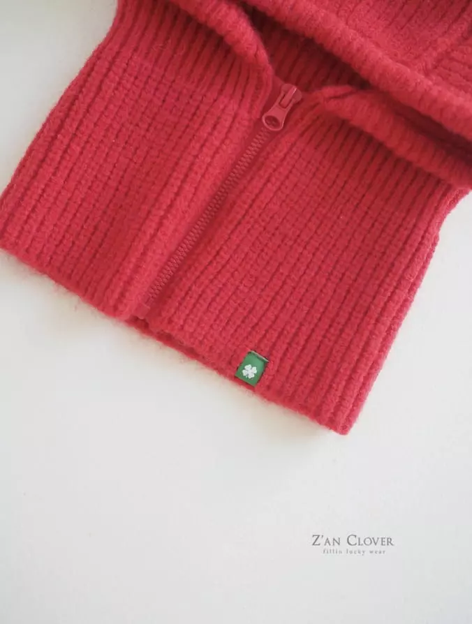 Zan Clover - Korean Children Fashion - #kidzfashiontrend - Zipper Baraclava - 2