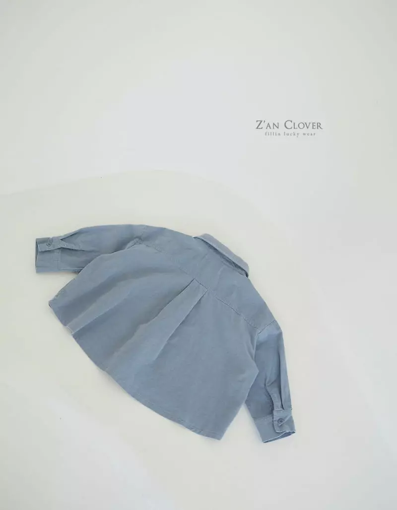 Zan Clover - Korean Children Fashion - #littlefashionista - Rib Wide Shirt - 9
