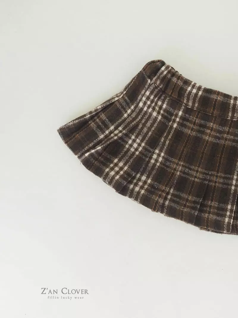 Zan Clover - Korean Children Fashion - #Kfashion4kids - Winter Pleats Skirt - 4