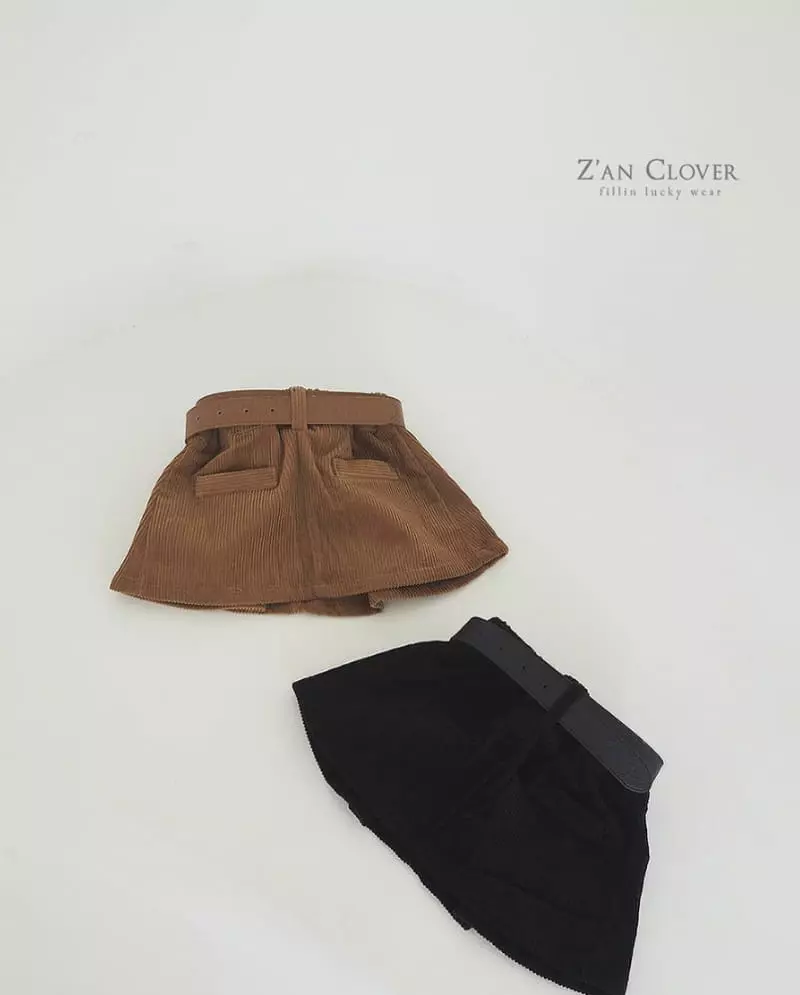 Zan Clover - Korean Children Fashion - #littlefashionista - Rib Miu Skirt - 3