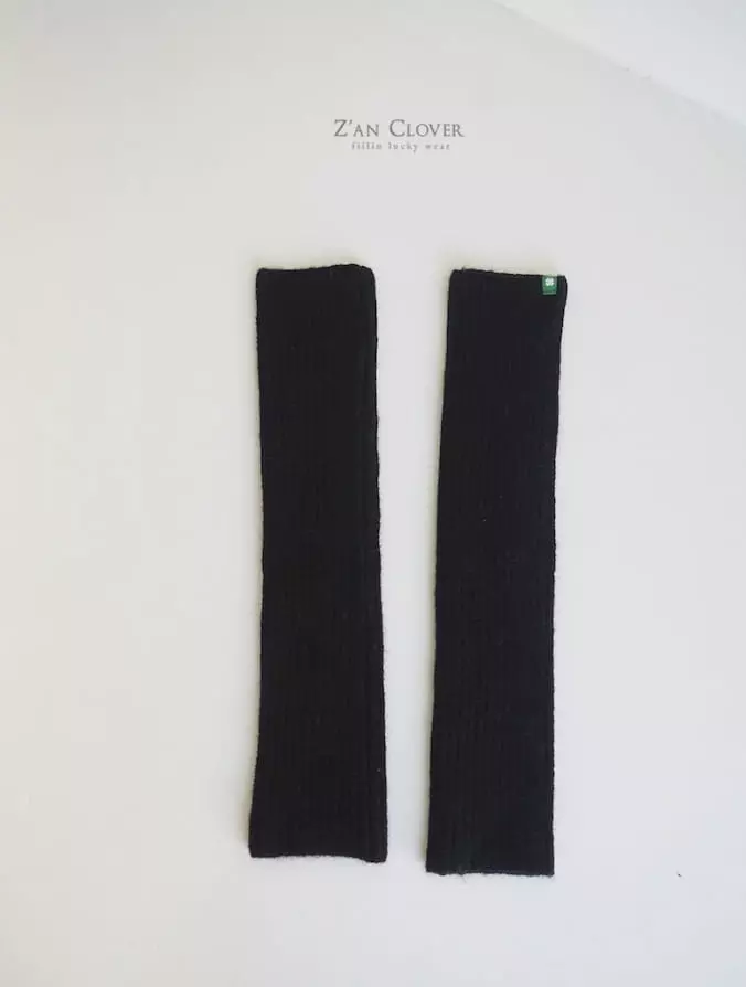 Zan Clover - Korean Children Fashion - #littlefashionista - Knit Treg Warmer - 7