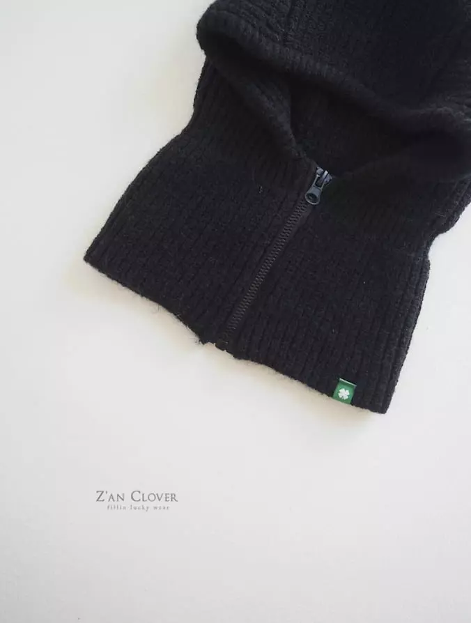 Zan Clover - Korean Children Fashion - #Kfashion4kids - Zipper Baraclava - 4