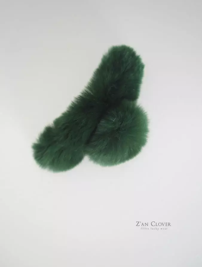 Zan Clover - Korean Children Fashion - #littlefashionista - Rabbit Hairpin - 3