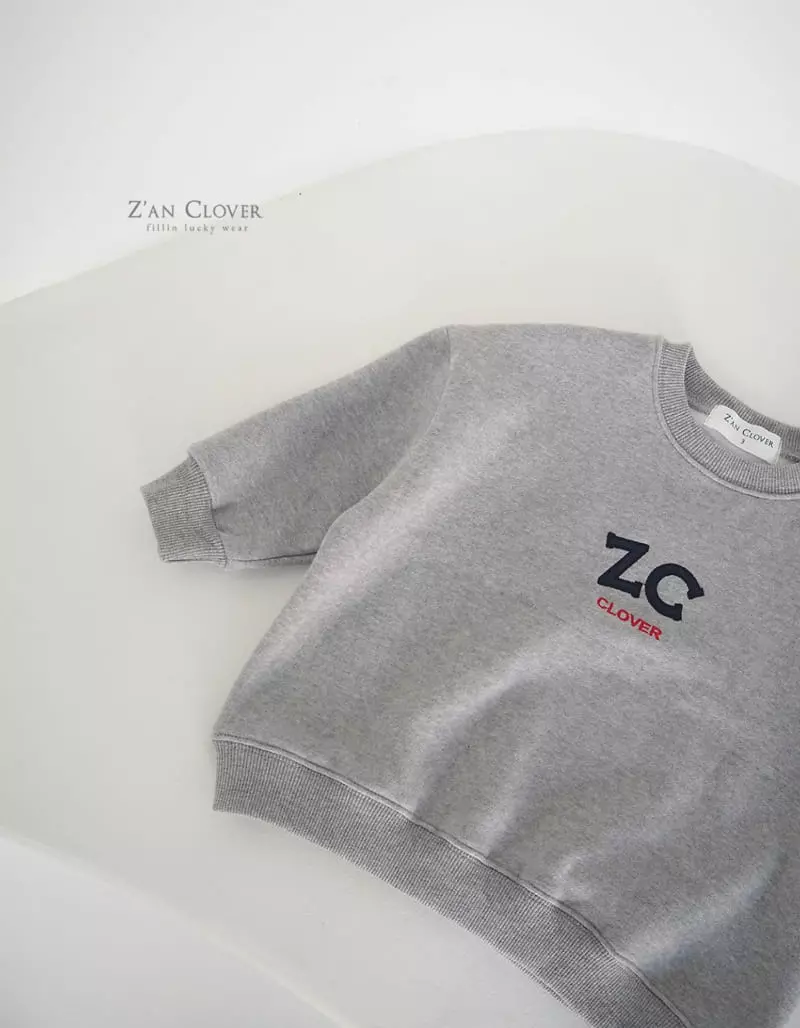 Zan Clover - Korean Children Fashion - #magicofchildhood - ZC Boxy Sweatshirt - 7