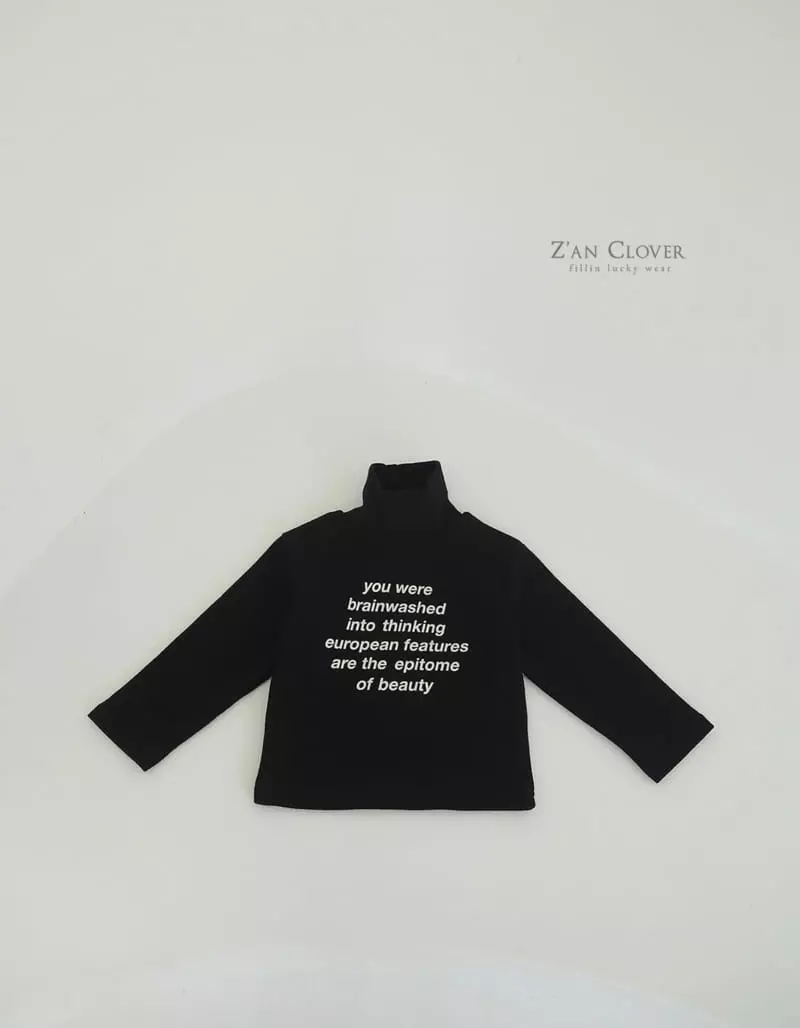 Zan Clover - Korean Children Fashion - #magicofchildhood - Lettering Tee - 5