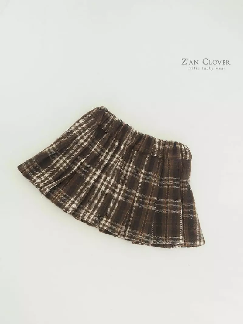 Zan Clover - Korean Children Fashion - #magicofchildhood - Winter Pleats Skirt - 5