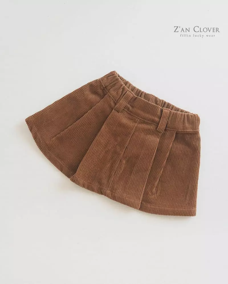 Zan Clover - Korean Children Fashion - #littlefashionista - Rib Miu Skirt - 4