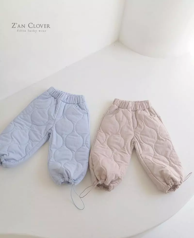 Zan Clover - Korean Children Fashion - #magicofchildhood - Quilting Boxy Pants