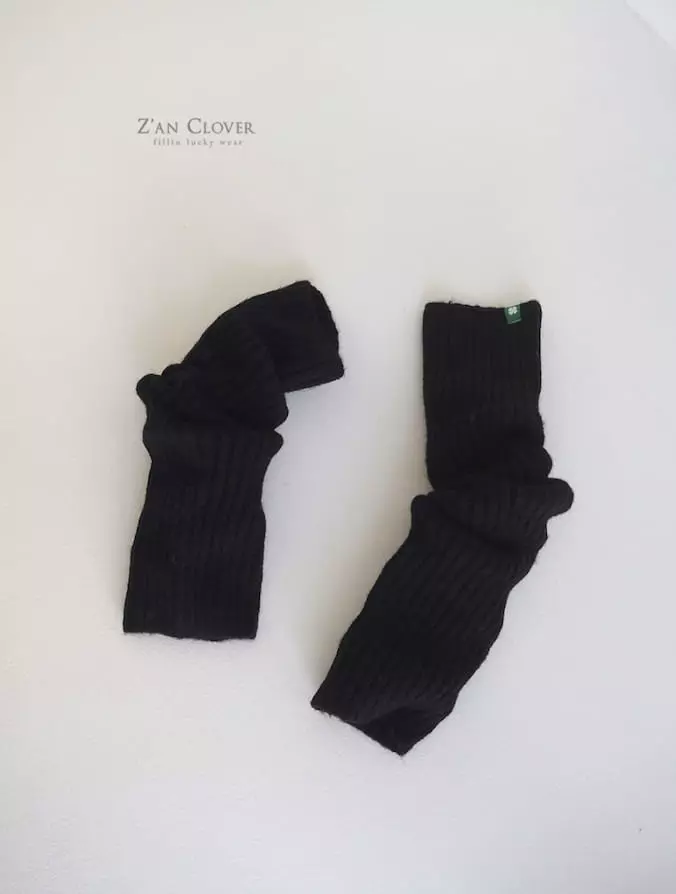 Zan Clover - Korean Children Fashion - #magicofchildhood - Knit Treg Warmer - 8