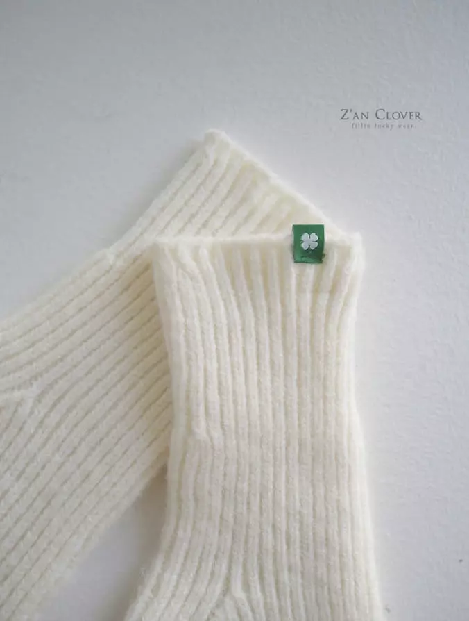 Zan Clover - Korean Children Fashion - #magicofchildhood - Knit Gloves - 6