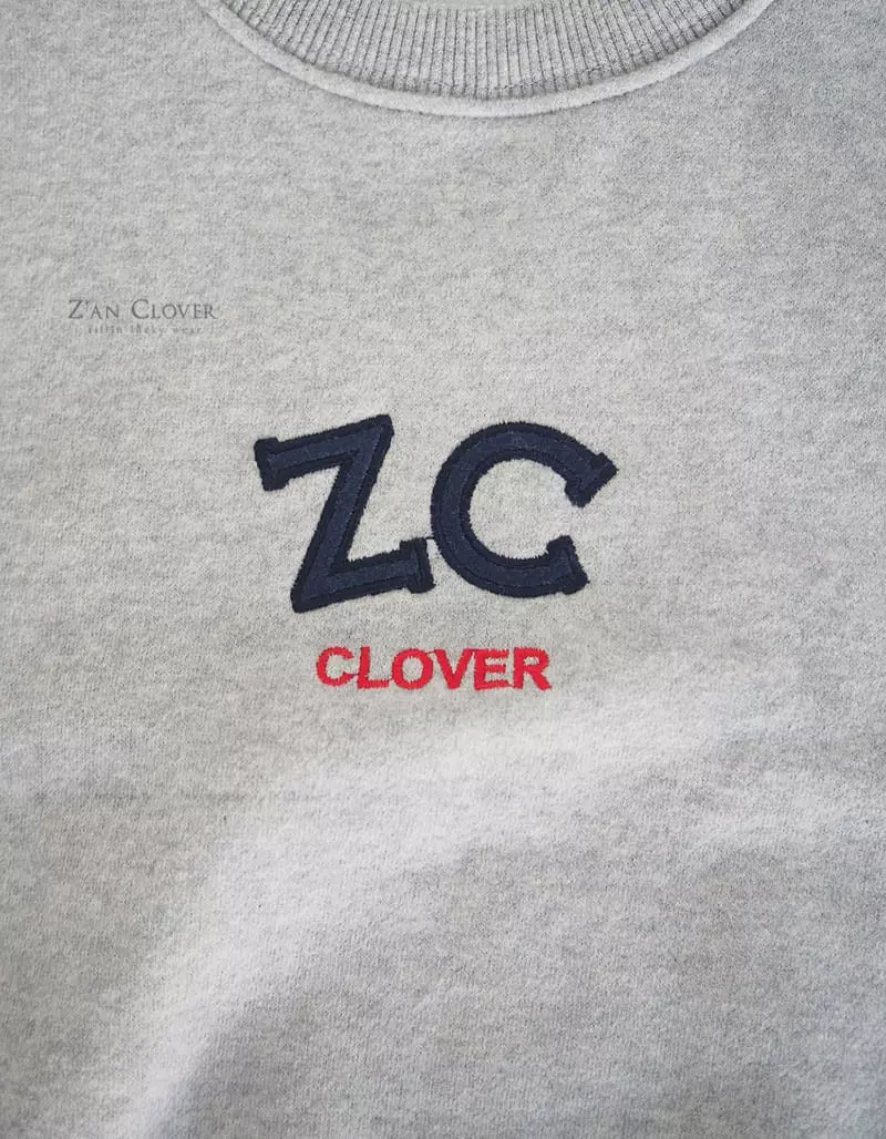 Zan Clover - Korean Children Fashion - #minifashionista - ZC Boxy Sweatshirt - 8