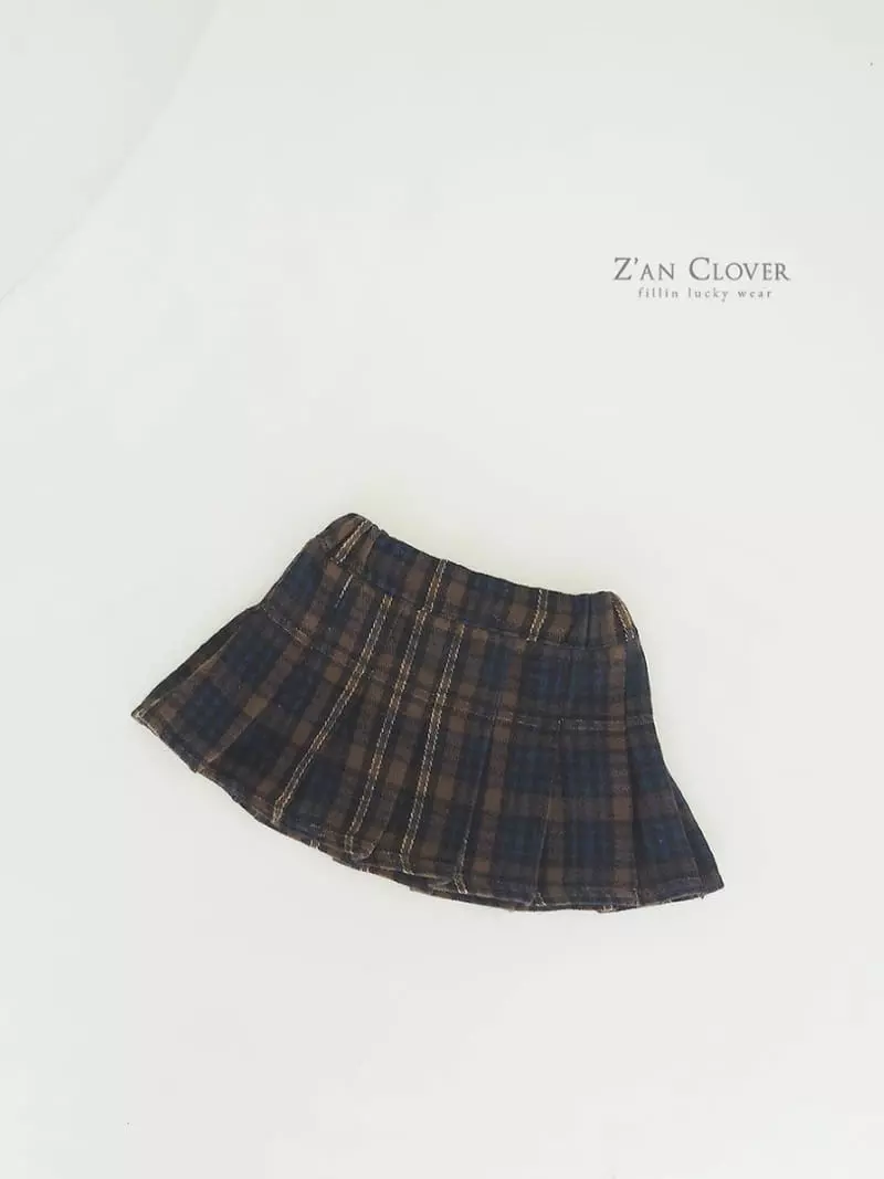 Zan Clover - Korean Children Fashion - #minifashionista - Winter Pleats Skirt - 6