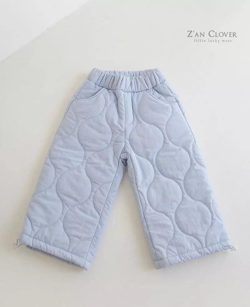 Zan Clover - Korean Children Fashion - #minifashionista - Quilting Boxy Pants - 2