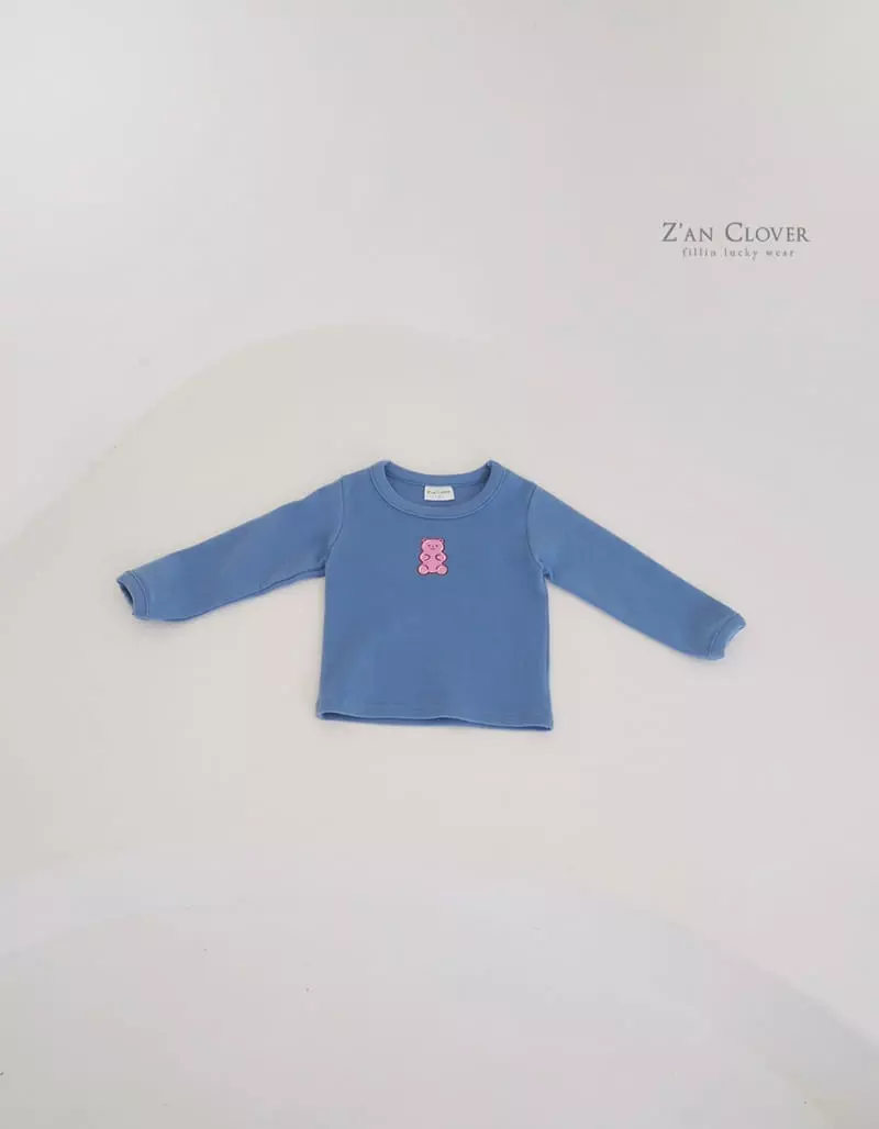 Zan Clover - Korean Children Fashion - #prettylittlegirls - Pink Teddy Tee - 2