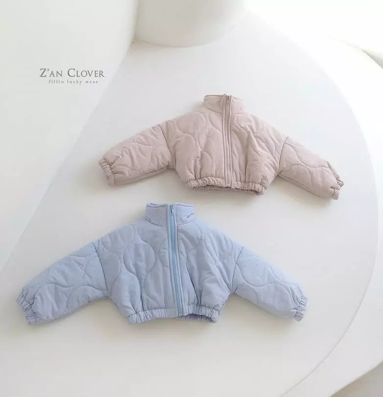 Zan Clover - Korean Children Fashion - #prettylittlegirls - Quilting Crop Jumper