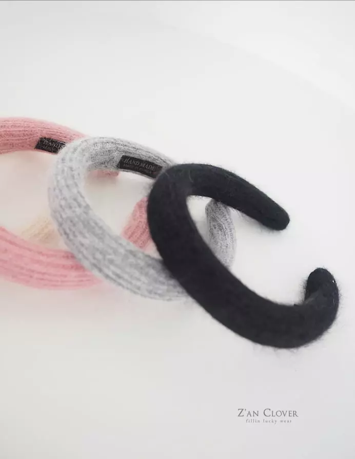 Zan Clover - Korean Children Fashion - #prettylittlegirls - Knit Hairband - 9
