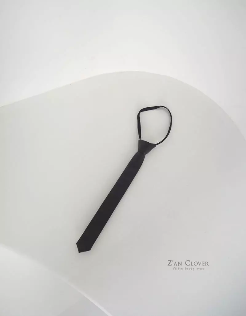 Zan Clover - Korean Children Fashion - #stylishchildhood - Leathe Neck Tie - 5