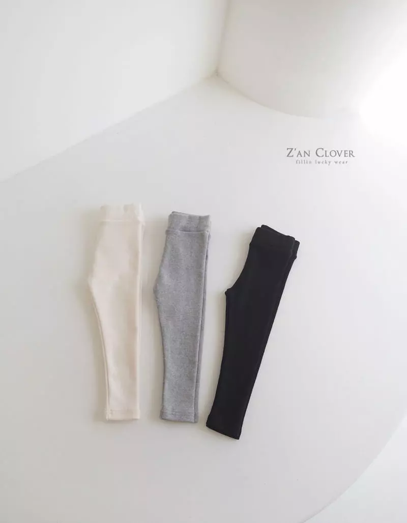 Zan Clover - Korean Children Fashion - #toddlerclothing - Tok Tok Leggings