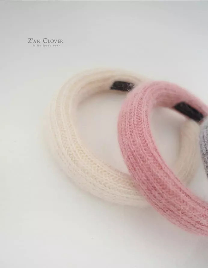 Zan Clover - Korean Children Fashion - #toddlerclothing - Knit Hairband - 11