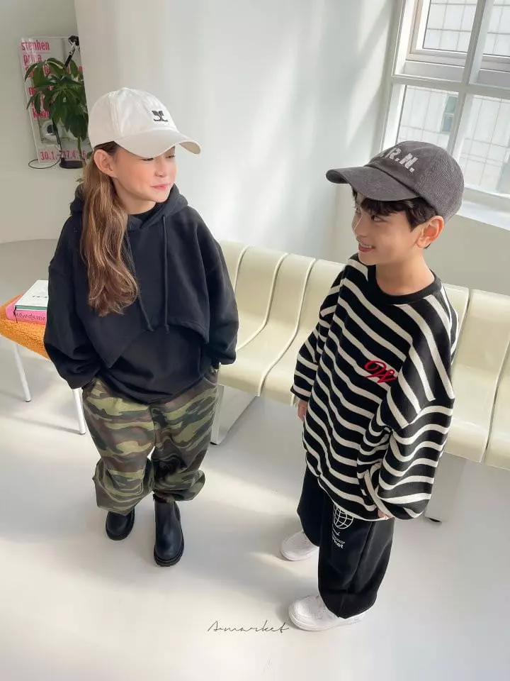 a-Market - Korean Children Fashion - #Kfashion4kids - Hoody Crop Sweatshirt - 10