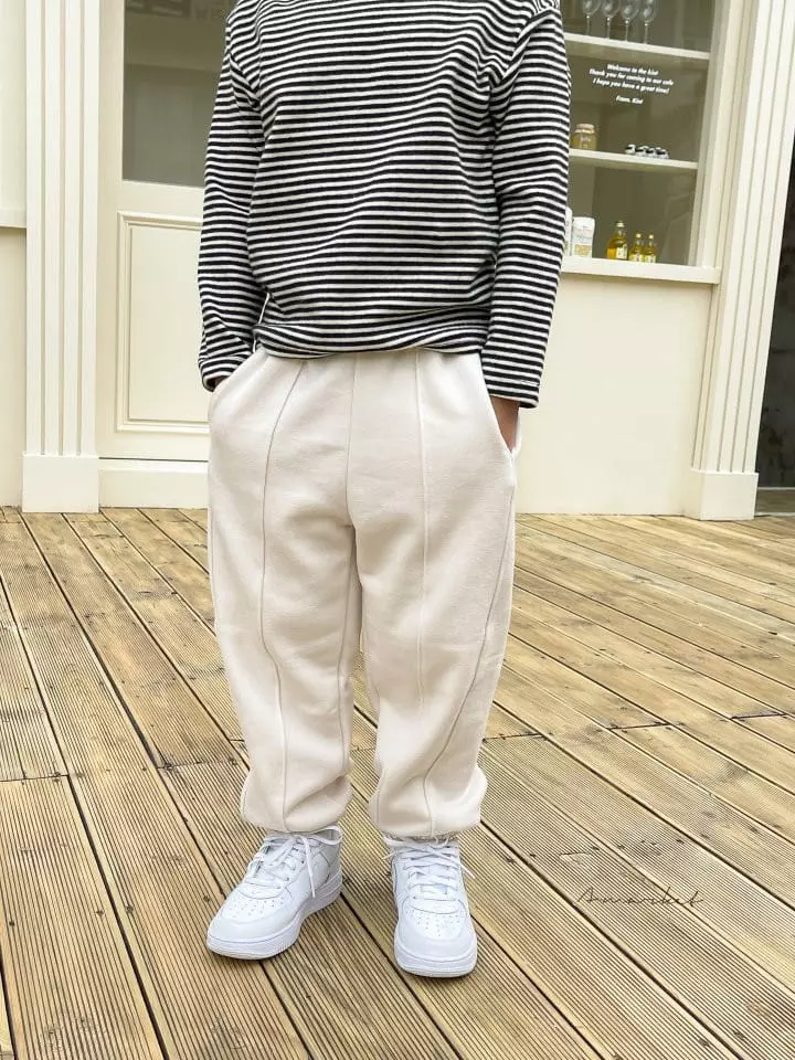 a-Market - Korean Children Fashion - #Kfashion4kids - Loose Fit Slit Pants - 6