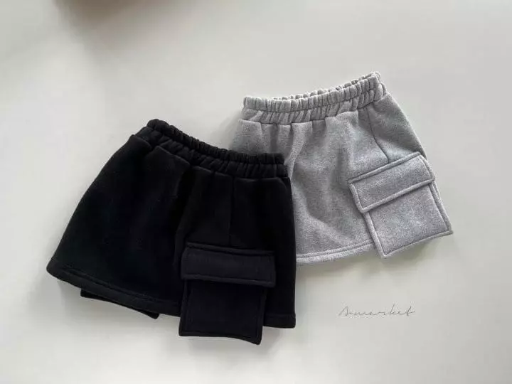 a-Market - Korean Children Fashion - #Kfashion4kids - Cargo Skirt