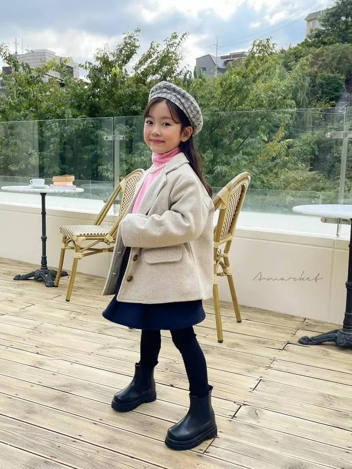 a-Market - Korean Children Fashion - #Kfashion4kids - Half Jacket - 11