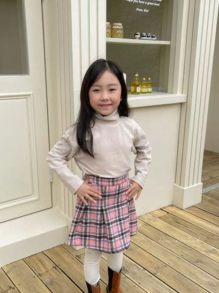 a-Market - Korean Children Fashion - #kidzfashiontrend - Rib Turtleneck - 4