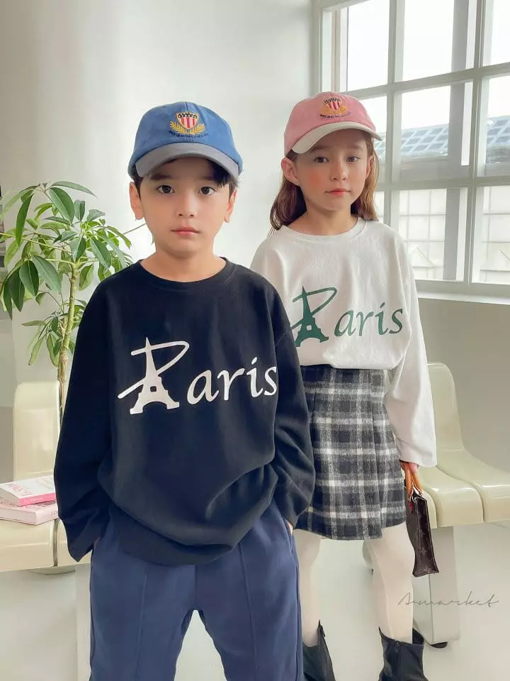 a-Market - Korean Children Fashion - #Kfashion4kids - Paris Tee - 2
