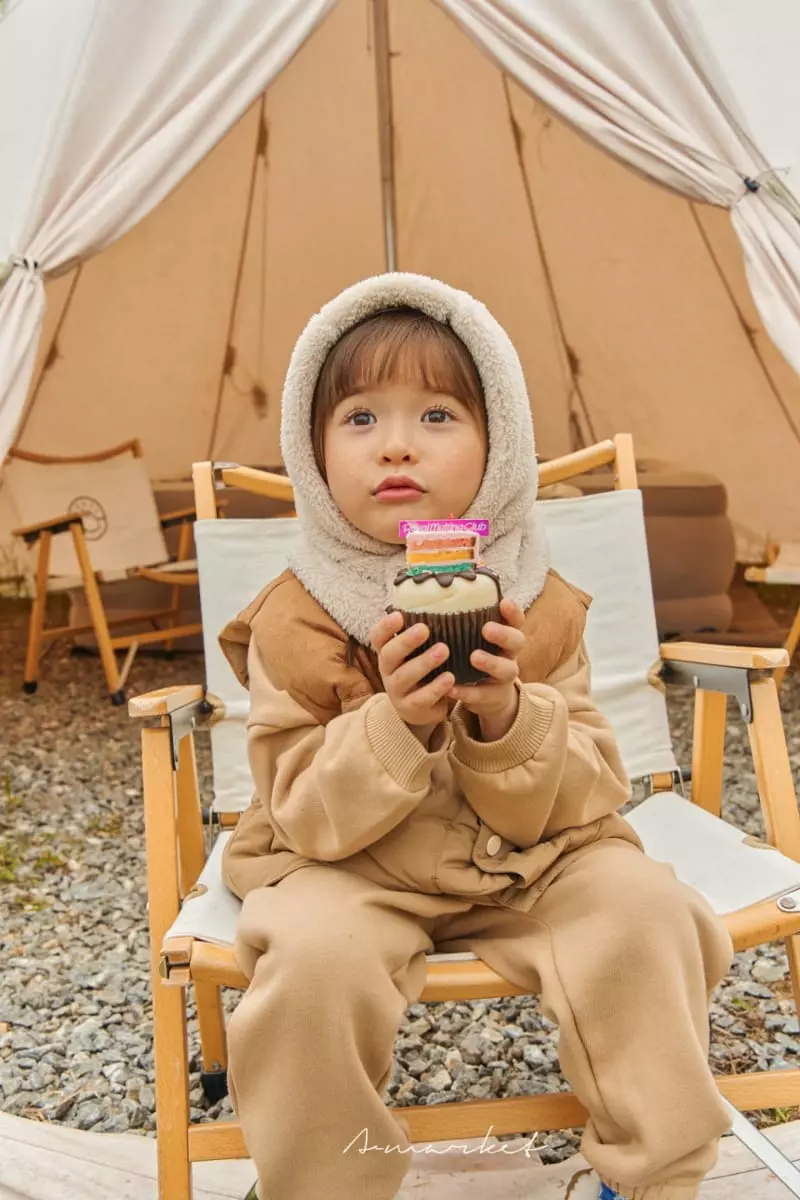 a-Market - Korean Children Fashion - #childofig - Suede Padding Vest - 8