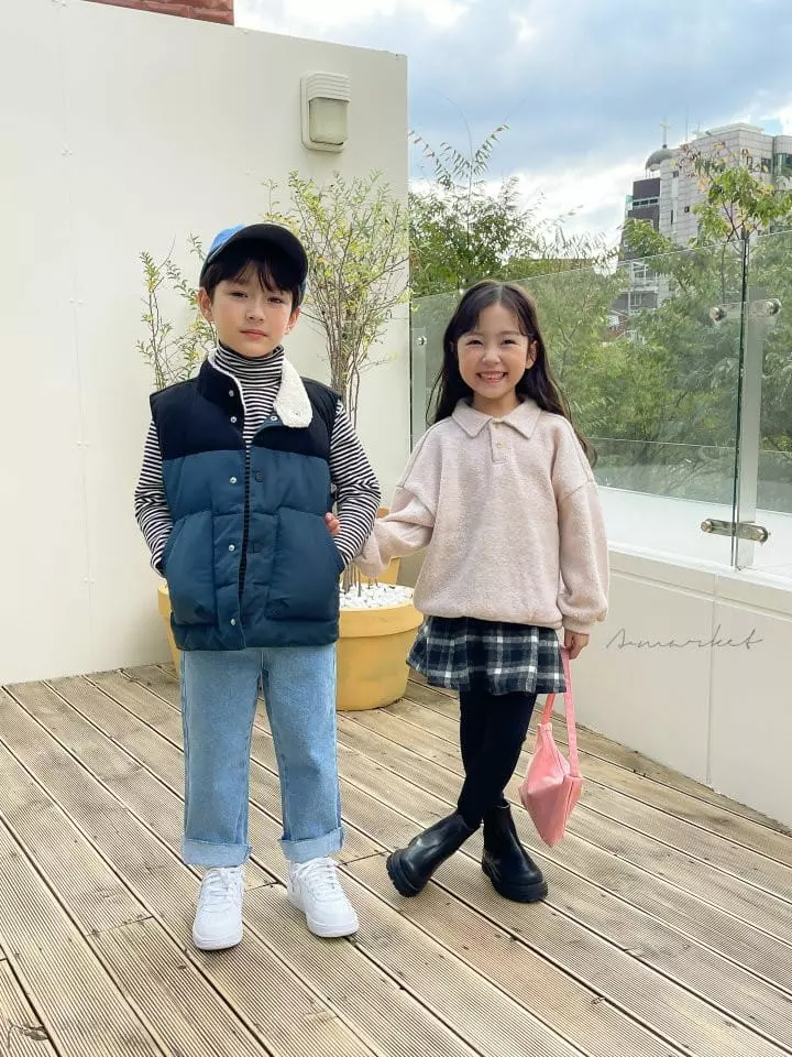 a-Market - Korean Children Fashion - #childofig - Fleece 504 Pants - 7