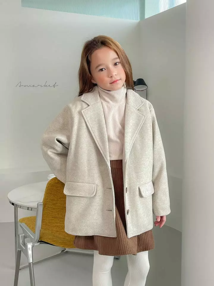 a-Market - Korean Children Fashion - #childofig - Half Jacket - 2