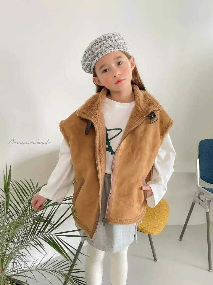 a-Market - Korean Children Fashion - #childofig - Musthang Vest - 2