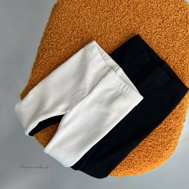 a-Market - Korean Children Fashion - #childrensboutique - Fleece Jeggings