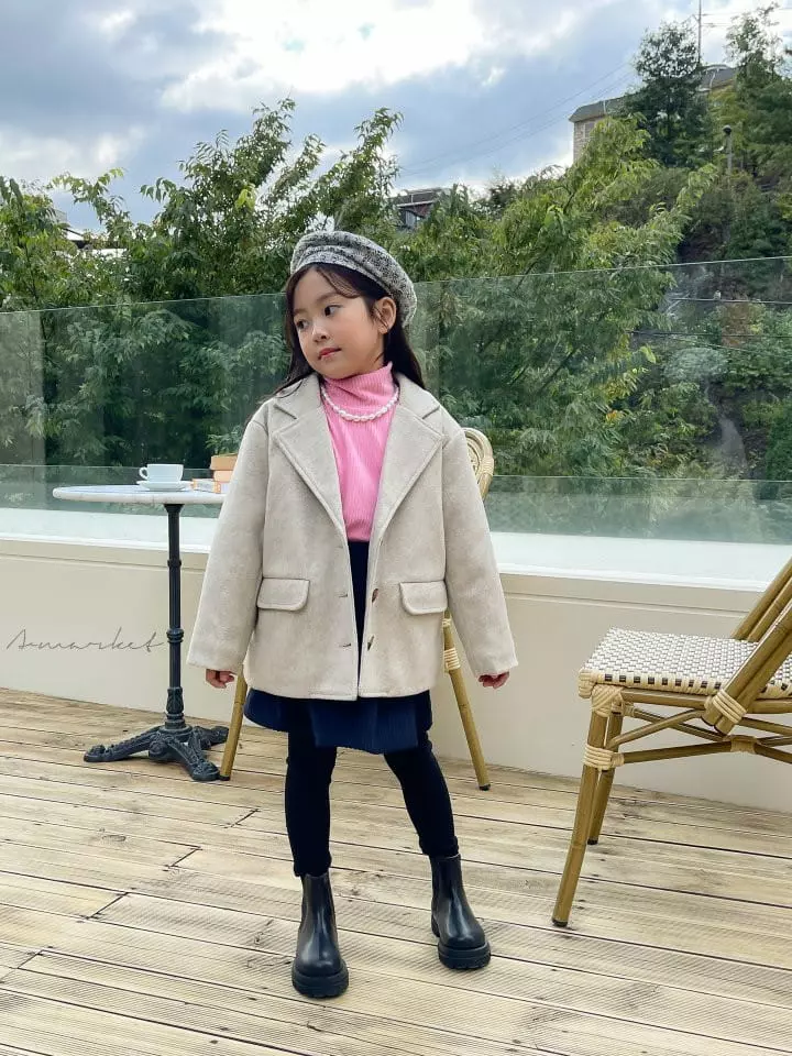a-Market - Korean Children Fashion - #childofig - Half Jacket - 4