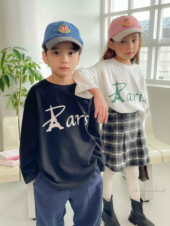 a-Market - Korean Children Fashion - #childrensboutique - Paris Tee - 11