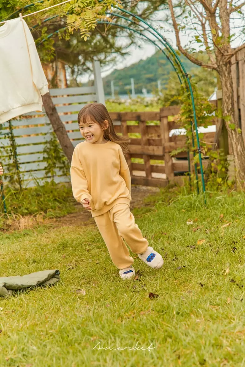 a-Market - Korean Children Fashion - #designkidswear - Fleece Sweatshirt Set - 11