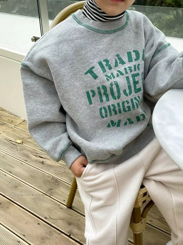 a-Market - Korean Children Fashion - #designkidswear - Trade Sweatshirt - 8