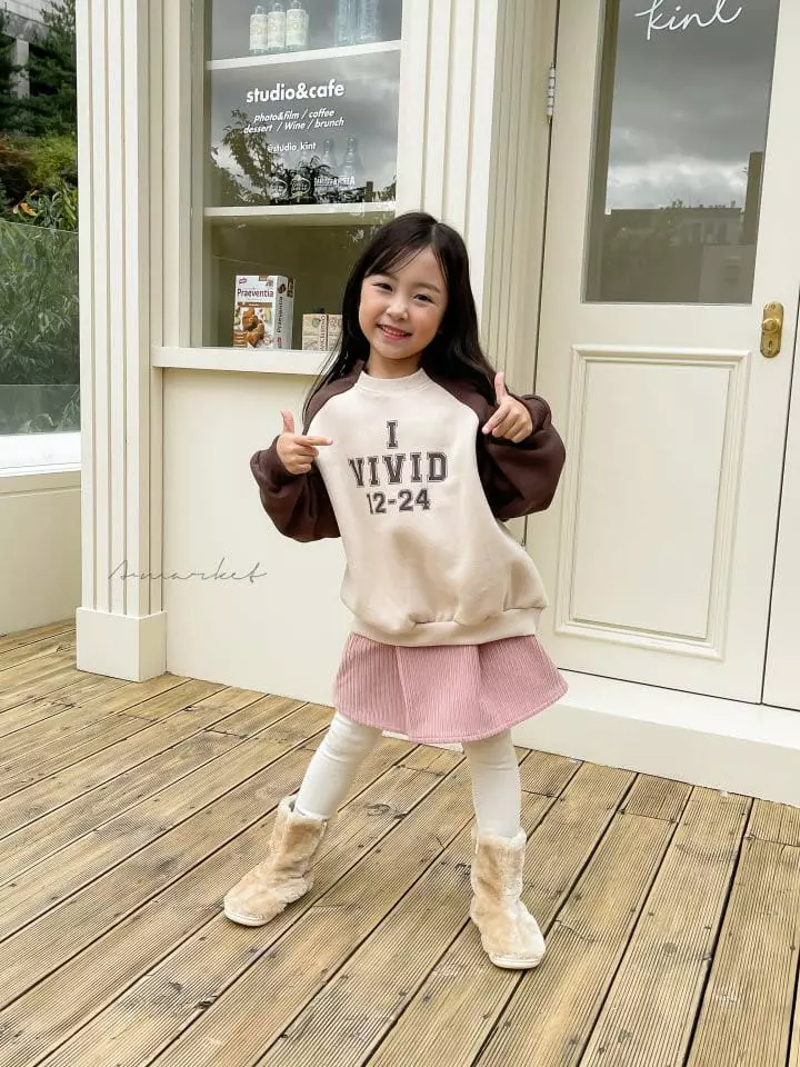 a-Market - Korean Children Fashion - #designkidswear - Color Vivid Sweatshirt - 6