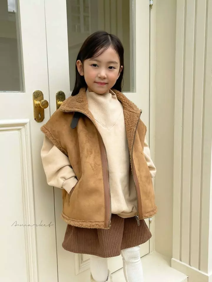 a-Market - Korean Children Fashion - #designkidswear - Rib Tennis Skirt - 8