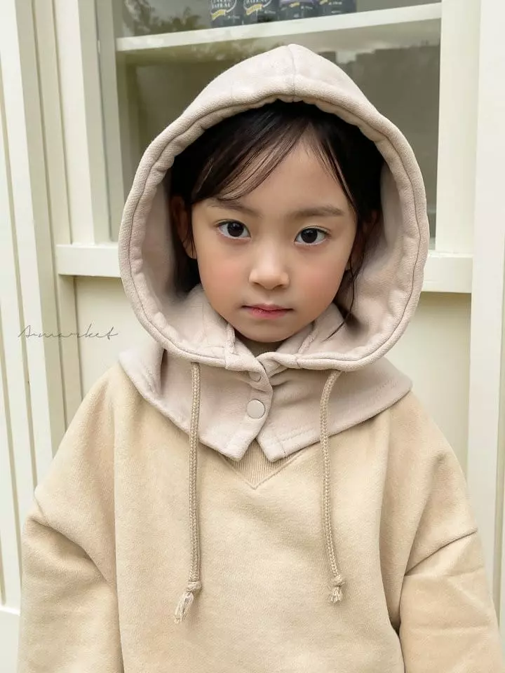 a-Market - Korean Children Fashion - #designkidswear - Fleece Tery Baraclava - 2