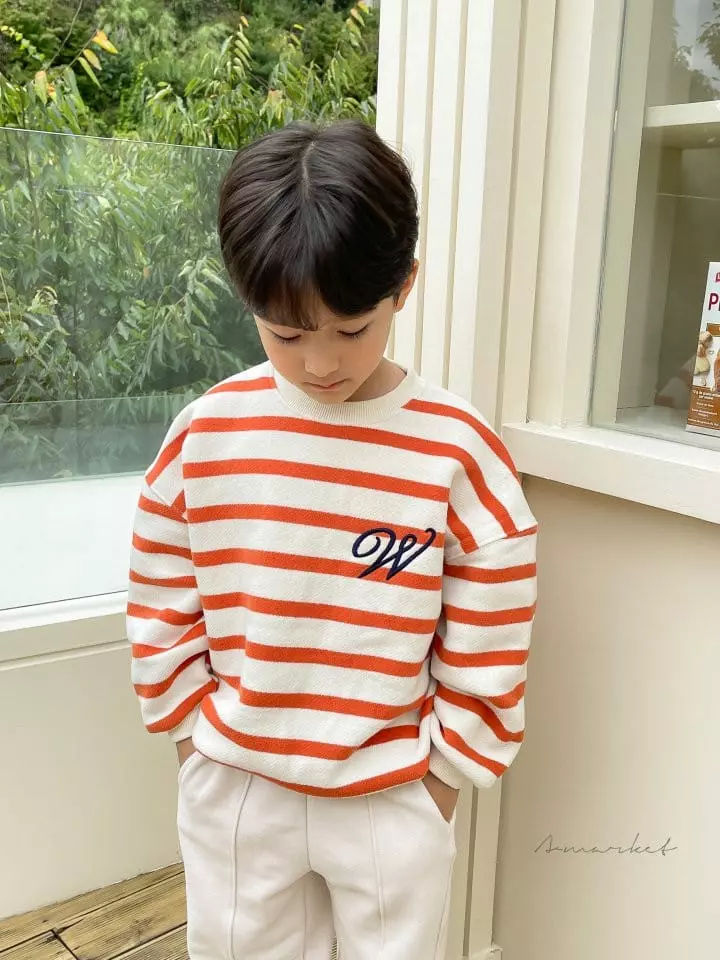 a-Market - Korean Children Fashion - #discoveringself - Stripes Sweatshirt - 8