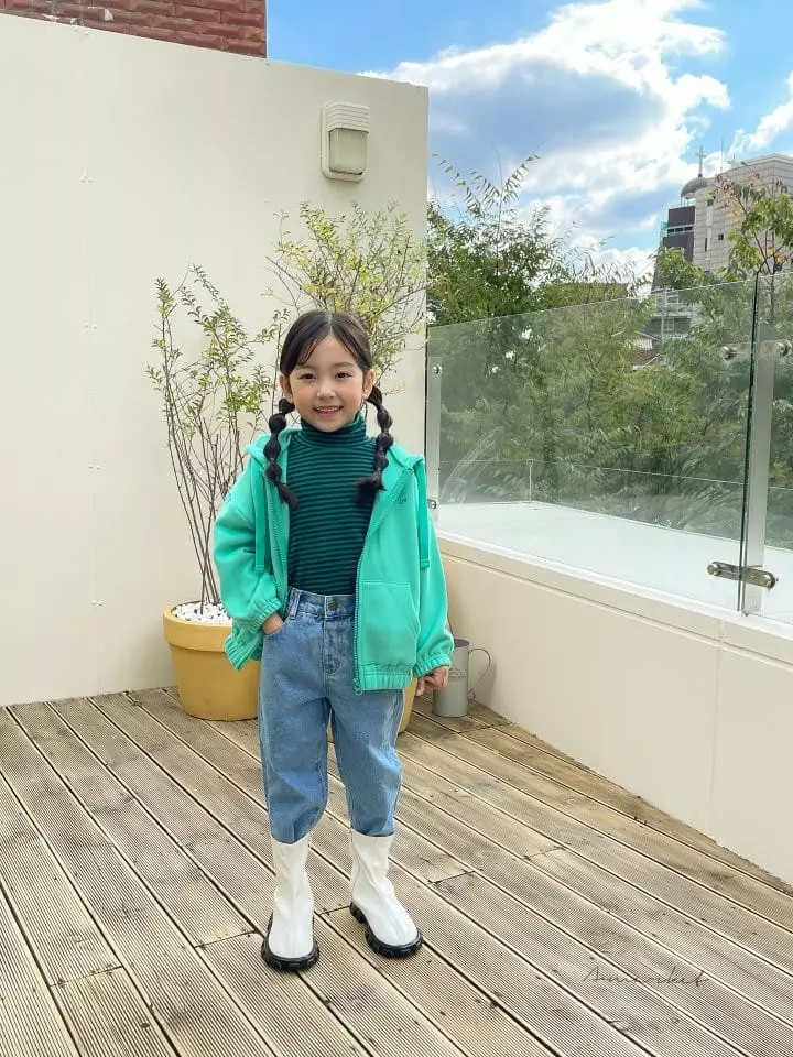 a-Market - Korean Children Fashion - #designkidswear - Fleece Hoody Zip-up - 4