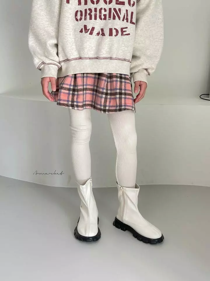 a-Market - Korean Children Fashion - #discoveringself - Fleece Jeggings - 3