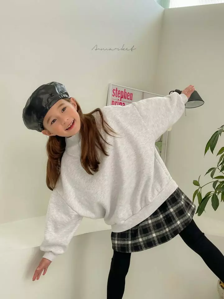 a-Market - Korean Children Fashion - #discoveringself - Check Skirt - 8