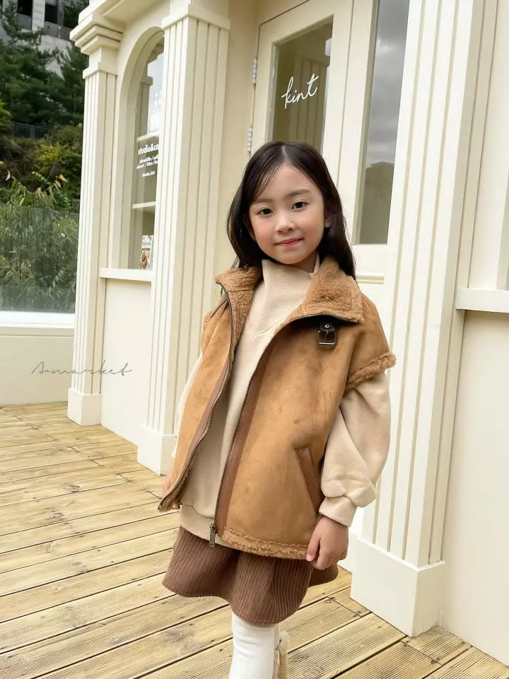 a-Market - Korean Children Fashion - #discoveringself - Musthang Vest - 5