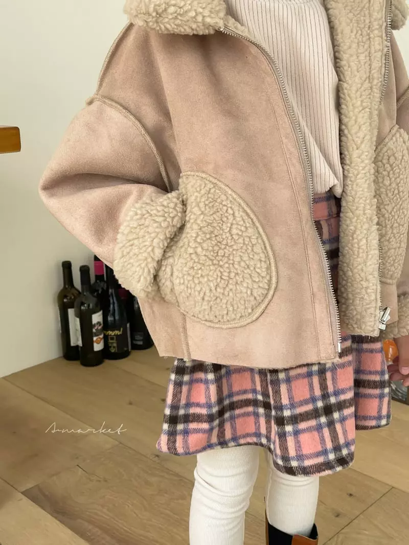 a-Market - Korean Children Fashion - #designkidswear - Reversible Jacket - 4